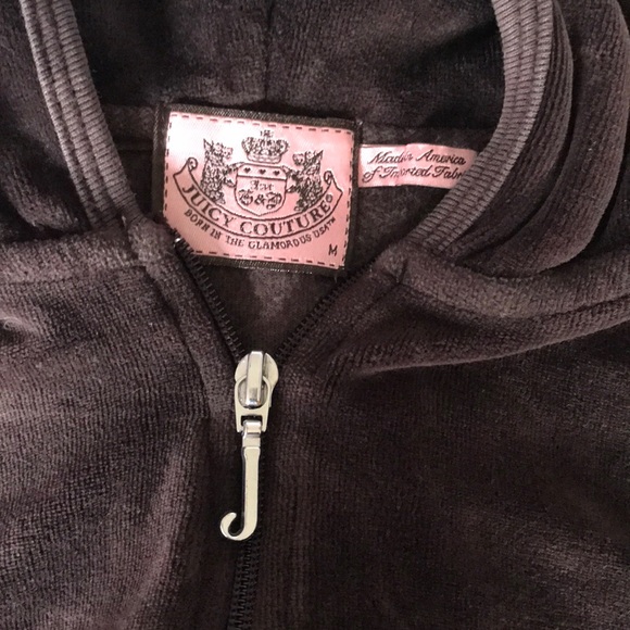 Size M brown Juicy Couture jacket - Picture 3 of 3
